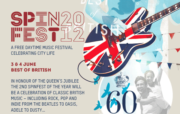Spinfest 2012 - A free daytime music festival celebrating city life